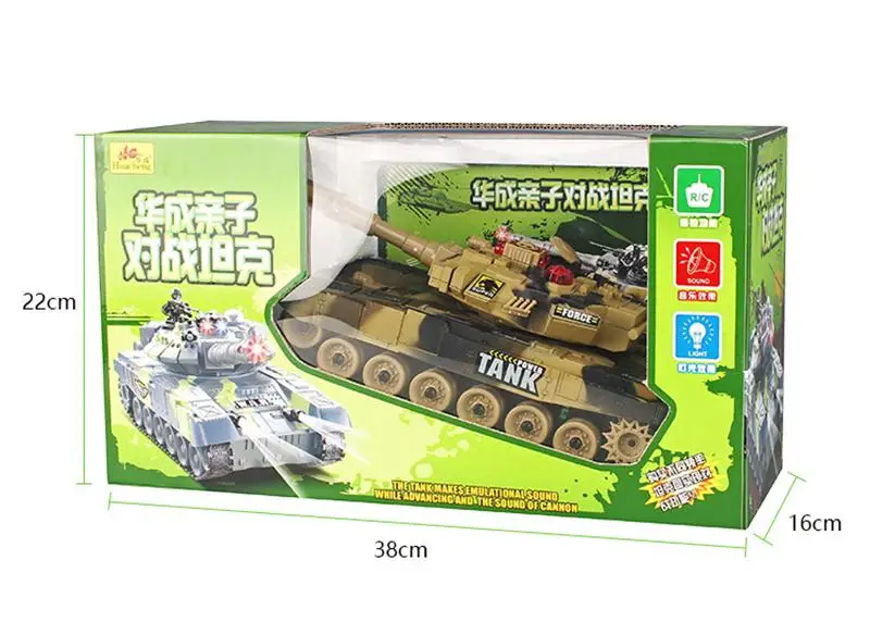 44 см Радиоуправляемый Военный танк, радиотанк, тактический автомобиль, основной боевой военный основной боевой танк, модель звукового отката, электронные игрушки для мальчиков