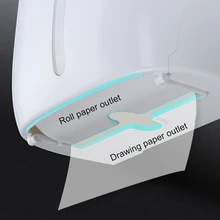Полка для ванной комнаты, креативная, с двойным отверстием, без следов, водонепроницаемая, для ванной комнаты, для кухни, бумажная коробка для полотенец, Прямая поставка =