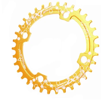 

Mountain Bicycle Guard Road Wheel Protector Aluminium Alloy Round Replacement Single Crankset Parts Cover Bike Chain Ring Narrow