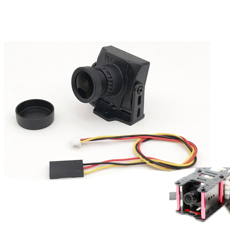 Камера Fatshark 600TVL CCD высокой чувствительности HD-камера 1/3 &quotSony 125 градусов для 250 мм