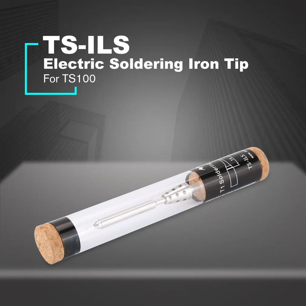 Мини Быстрый отвод тепла Электрический паяльник наконечник TS-ILS внутренний нагревательный сердечник Регулируемая температура ручка-тип TS100