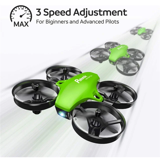 Potensic A20 Mini Drone for Kids Beginners Easy to Fly Headless Mode RC Helicopter Quadcopter Remote Control With 3 Batteries 5