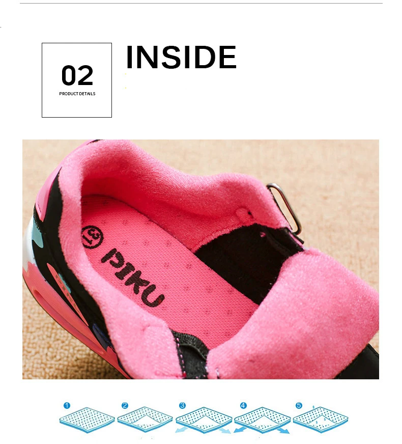 Детская спортивная обувь; осенние уличные кроссовки с воздушной подушкой для девочек; повседневная обувь для тенниса из водонепроницаемой кожи для подростков; спортивная обувь на плоской подошве; большой размер 38