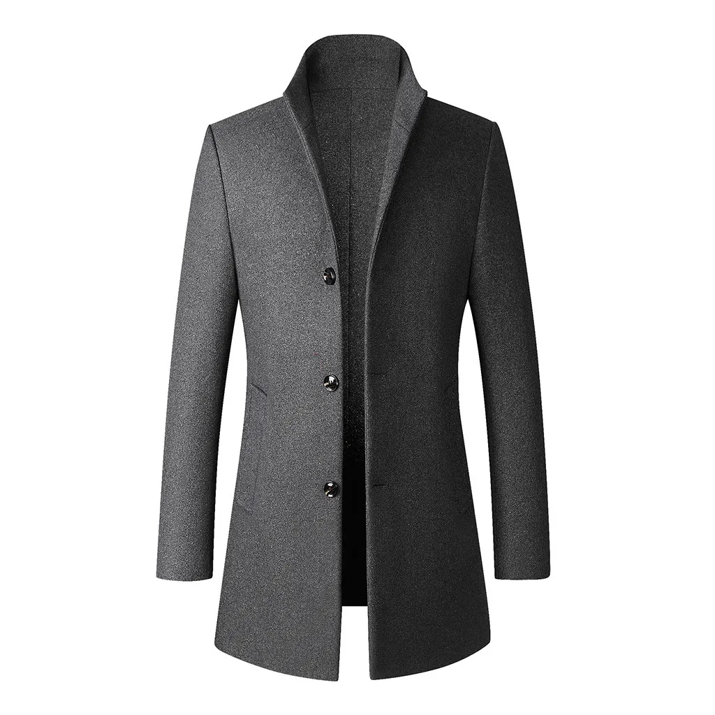 Модная мужская настоящая/Настоящая овечья шерсть/шерстяная куртка с мехом/пальто X-Long зимнее теплое меховое пальто Тренч 8,6