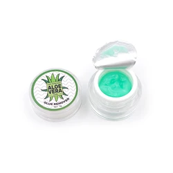 Fruit-Flavored Eyelash Glue Remover Cream - 5g Professional Solution for Makeup and Extension Care (Aloe Vera)