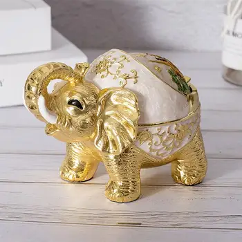 

1Pc Creative Elephant Ashtray Creative Office Ashtray Cigarette Butt Container
