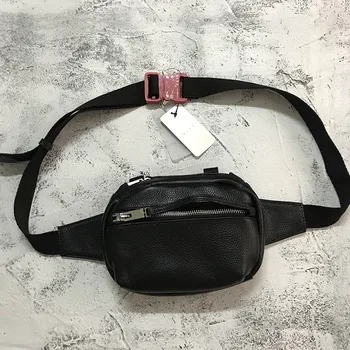 

XX New Arrived ALYX Bags Black Red Metal Button Streetwear Hip Hop Sports Chest Bag Functional Tactical Skateboard ALYX Bags