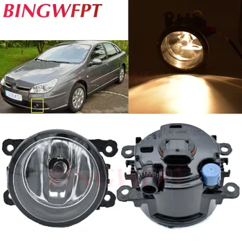 

2pcs/lot 90mm LED Fog Lamp Light For Citroen C5 2001-2007 For Xsara Picasso MPV N68 1999-2015 Left Right Front Halogen Fog Lamps