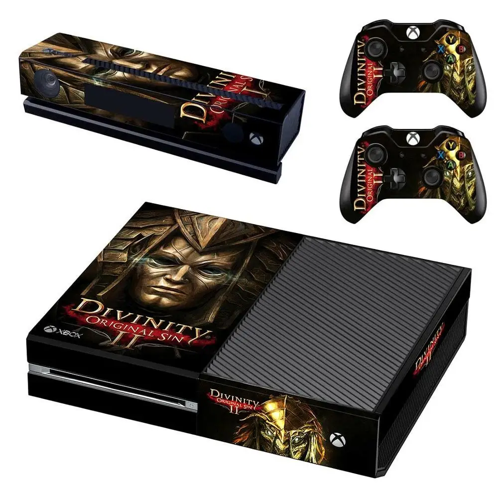 GSTM2359 Divinity: Sin 2 наклейка для кожи Полное покрытие для консоли Xbox One& Kinect& 2 контроллера для Xbox One Наклейка для кожи - Цвет: GSTM2359
