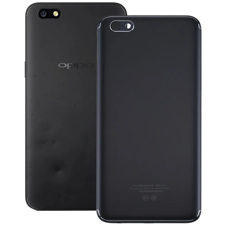 Черный Для OPPO A77/F3 крышка аккумулятора для телефона задняя крышка Запасная часть - Цвет: Черный
