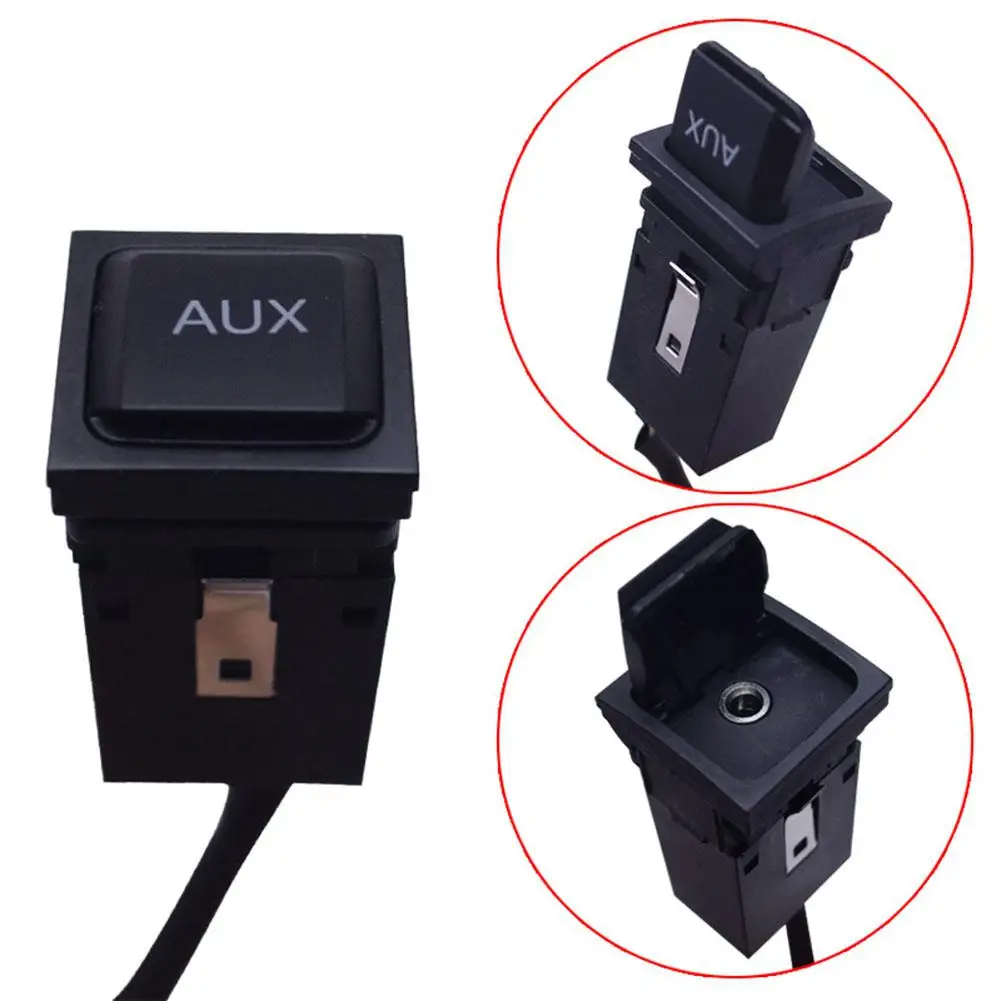 CD-плеер Автомобильный AUX USB кабель кнопка переключения для VW JE TTA GOLF MK6 MK5 RCD510 Автомобильный интерьер автомобиля USB Кнопка Авто Электроника