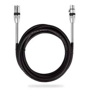 

XLR Male to XLR Female Speaker Cable 3 Pin Audio Mic Patch Cord, Balanced Microphone Cable for Amplifier Effector Mixer DMX