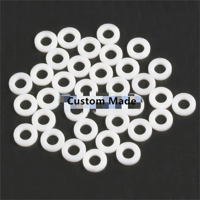 thumbnail image 2 of POLYTETRAFLUOROETHYLENE HIGH TEMPERATURE FLAT WASHERS INNER DIAMETER 2 of 13