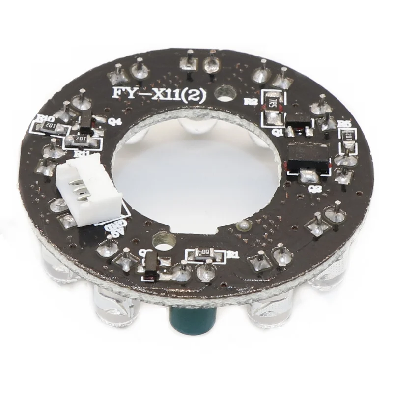 850nm 90 degrees 5V CCTV Accessories infrared light 11 Grain IR LED board surveillance camera accessories infrared led board for Surveillance cameras night vision diameter 38.2mm