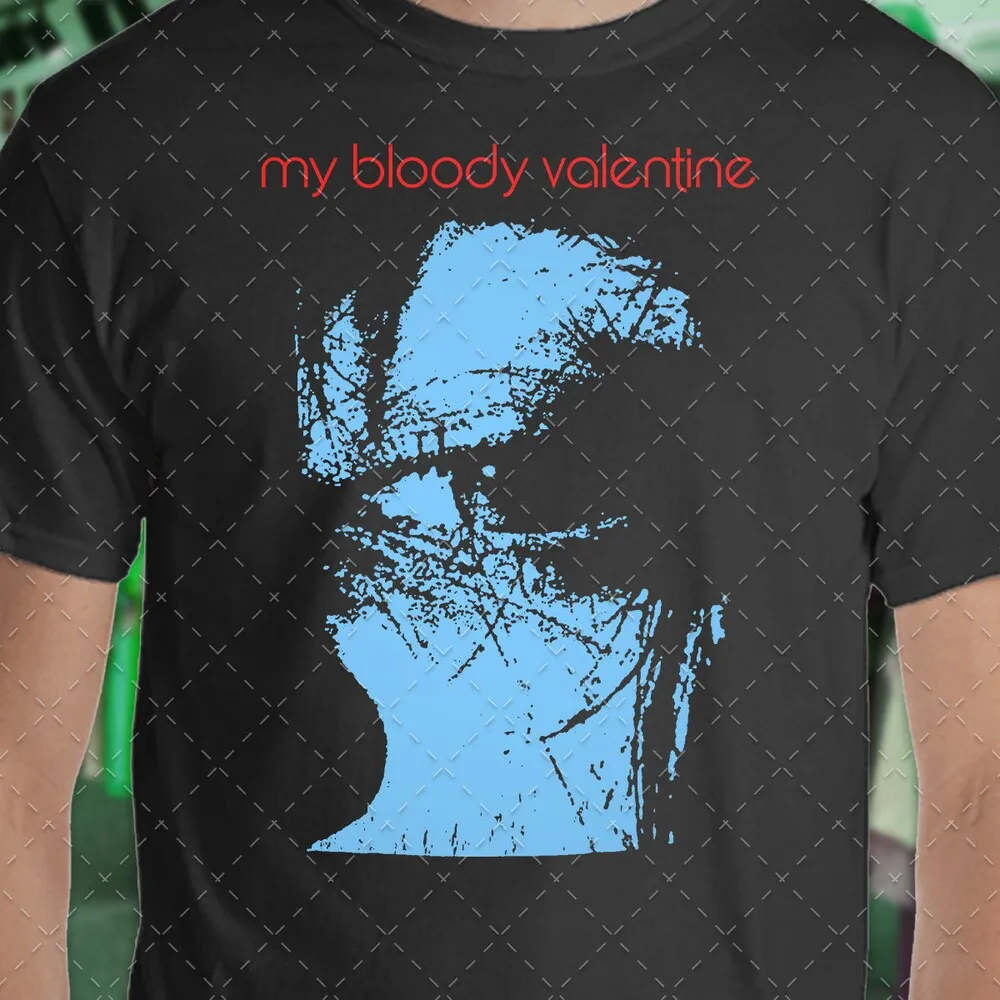 Винтажная Черная Мужская футболка My Bloody Valentine 1992 | одежда