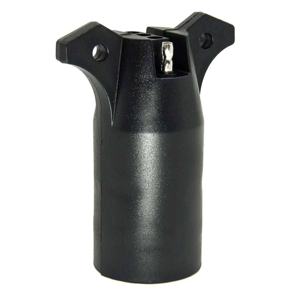 7 Pin To 4 Pin Round Trailer RV Light Connector Adapter Plug Converter