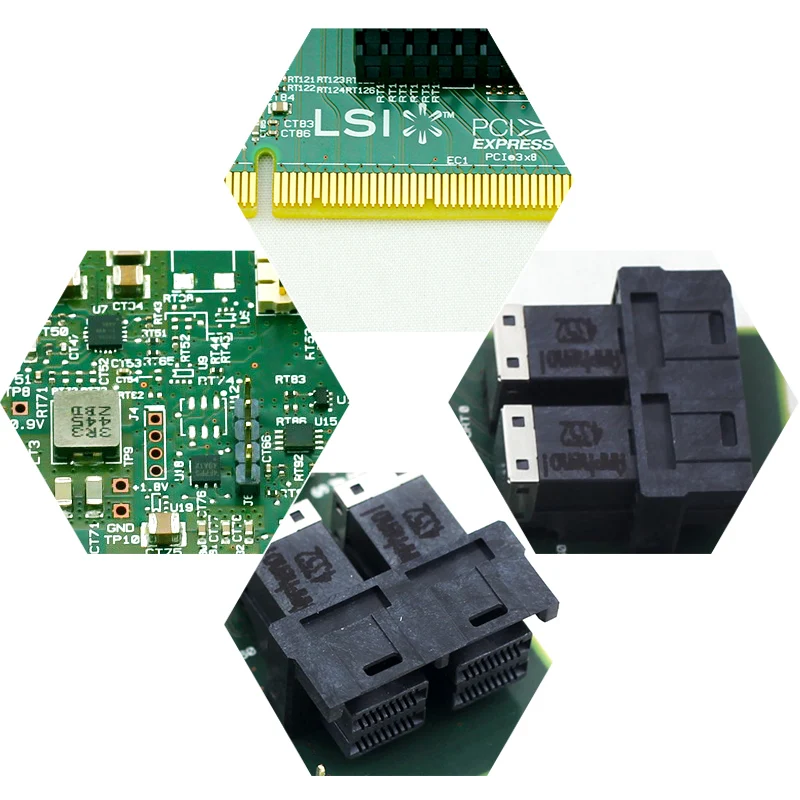 MEGARAID 9341-8i LSI00407 SGL 12 ГБ/сек. 8-Порты и разъёмы PCIe RAID-контроллер
