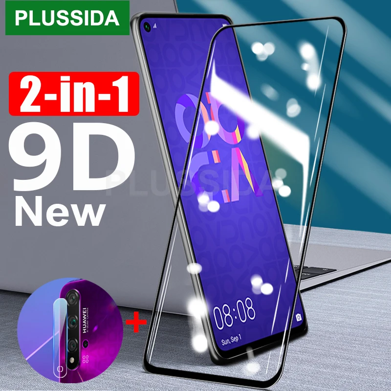 Закаленное стекло для Huawei Nova 5 T камеры Nova5T Защита экрана t зеркальная защита