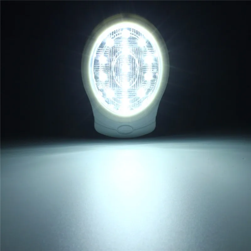 Mising 13 светодиодный перезаряжаемый аварийный свет Автоматическая мощность 2 Вт неисправность отключение освещение лампа США штекер белый цвет