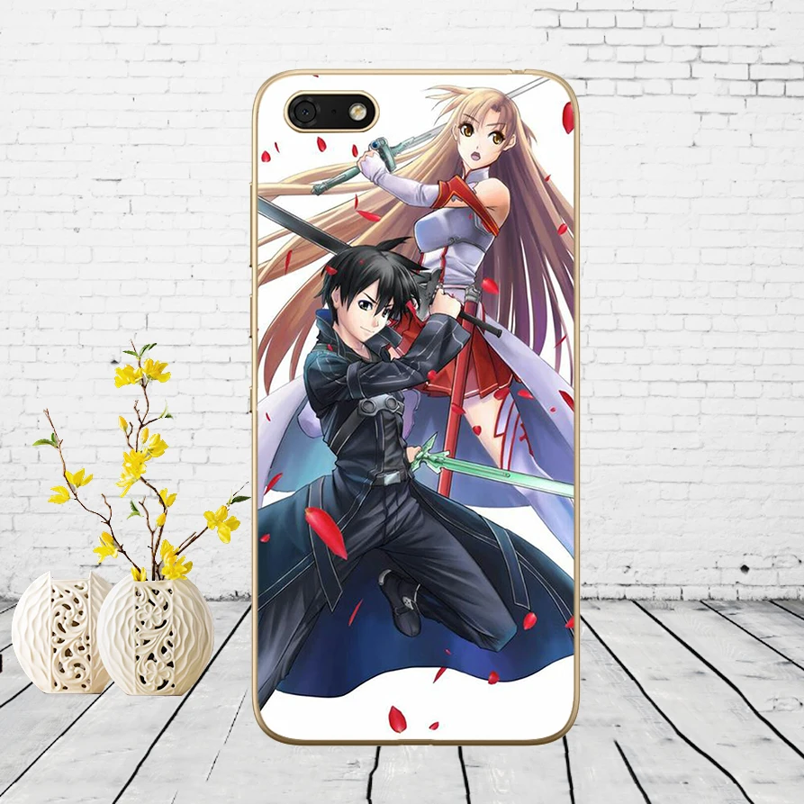 Мягкий силиконовый чехол 239DD Sword Art Online SAO Аниме Манга для huawei honor 9 10 Lite 7A 5,45 7a pro 7c 5,7 дюймов 7x 8x чехол