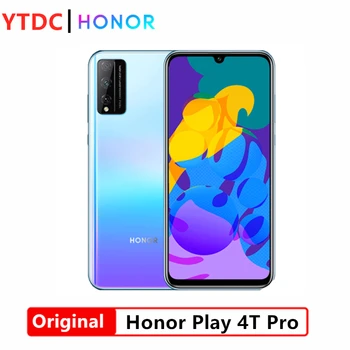 

HONOR Play 4T Pro Mobile Phone 6.3 inch Kirin 810 Octa Core Android 9 in-screen 22.5W Super Charger 4000mAH Battery OLED Screen