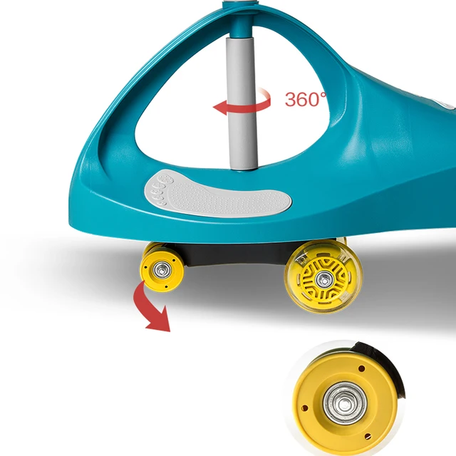 Doki Children Swing Car Original Plasma Car Ride On Car Cheap Twist Cars Twisting  Universal Wheel Sliding And Swinging Toy 2021 5