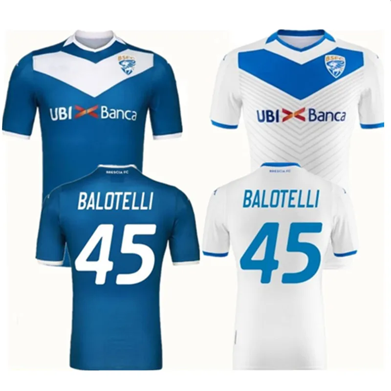 Brescia FC Balotelli home Out camiseta майки под заказ имя номер Италия Brescia club 19 20 мужские футболки
