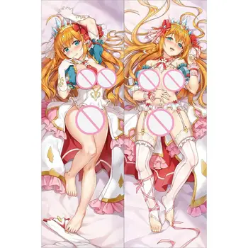 

2Way Anime Dakimakura 160x50cm Princess Connect! Pecorine Japanese Manga Sexy Hentai Body Hug Pillow Case Waifu Gift for OTAKU