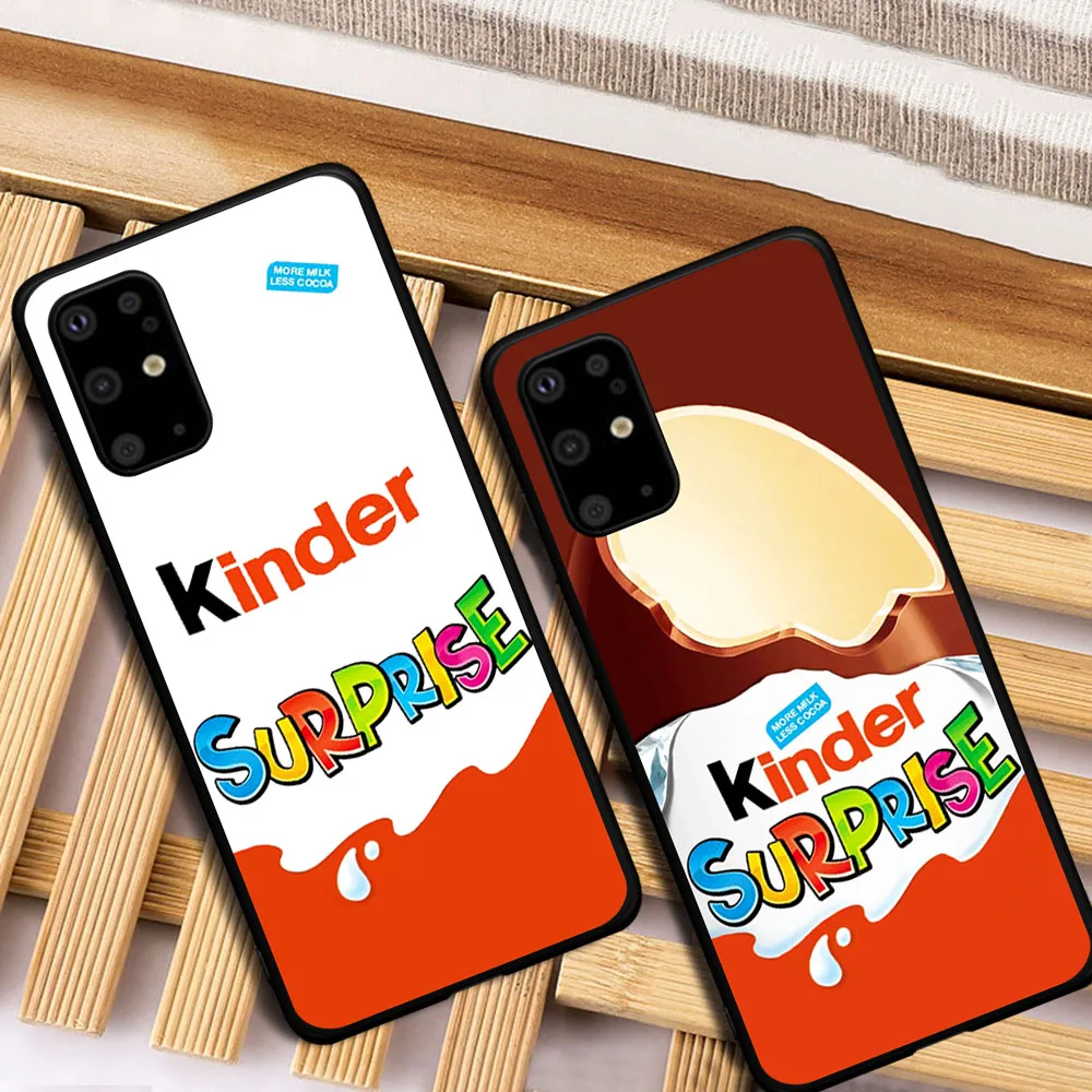 

for Samsung Galaxy S6 S7 S8 S9 S10 S20 Ultra Edge Plus Note 8 9 10 M10 M20 M30 M40 case Chocolate Kinder Joy surprise egg funda