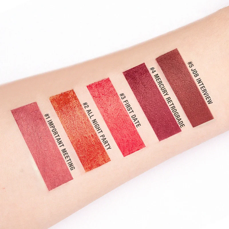 Бархатная матовая Капсульная помада FOCALLURE набор высококачественных пикантных