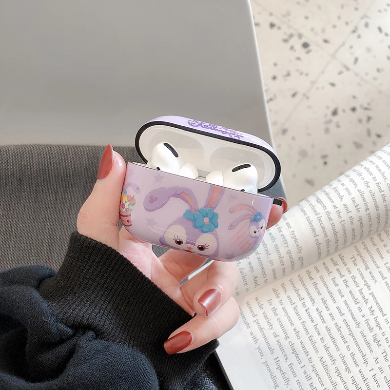 Чехол Duffy bear friend для Apple AirPods pro с милым забавным мультяшным Райаном стеллалу, защитный чехол для наушников с брелоком, аксессуары