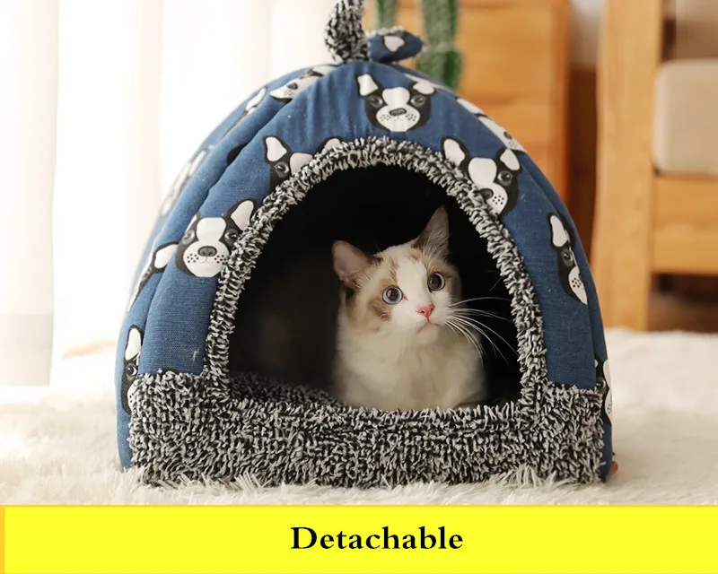 Pet пещера/палатка кровать для собак и кошек(M44