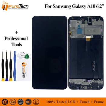 

For Samsung galaxy A10 lcd Digitizer A105/DS A105F A105FD A105A Display Touch Screen with frame Digitizer For Samsung A10 lcd