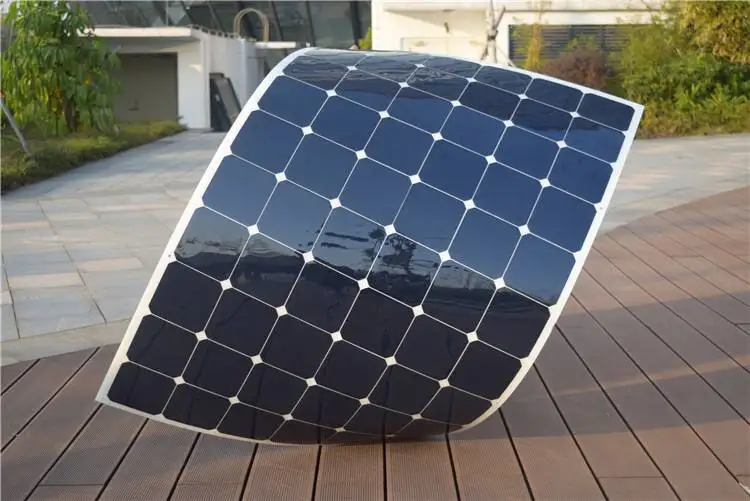 Flexible Panel 400w Панели солнечные гибкий 12v 100w 200w 300w 400w 500 Вт монокристаллический автомобилей класса Rv Караван Кемпинг морская яхта лодка телефон на колесах - Цвет: Flexible Panel 400w