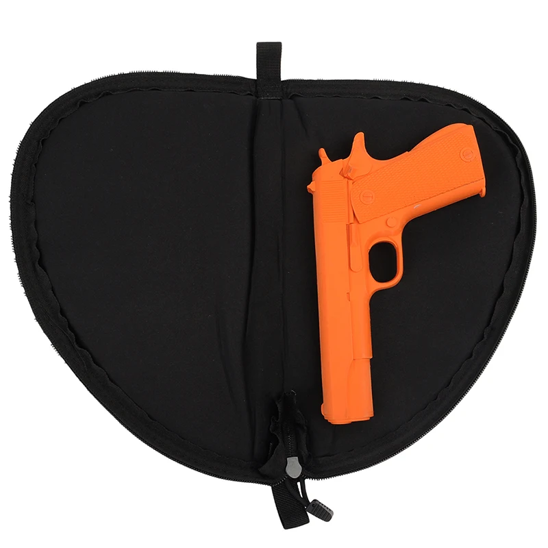 Outdoor Bag Portable Black Revolver Rug Carry Storage Case for All Compact Subcompact