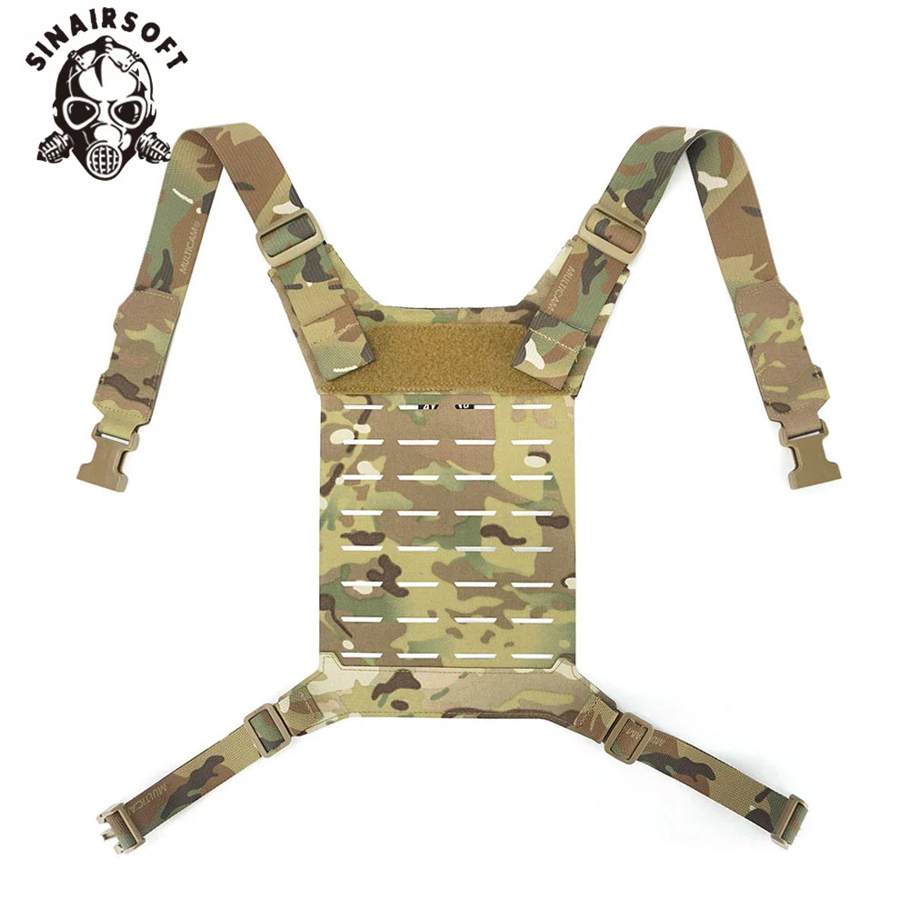 

Tactical D3 SS MK Chest Rig Hunting Airsoft MOLLE Vest Chest Rig Strap Military Universal Vest Back Panel Equipment Accessories