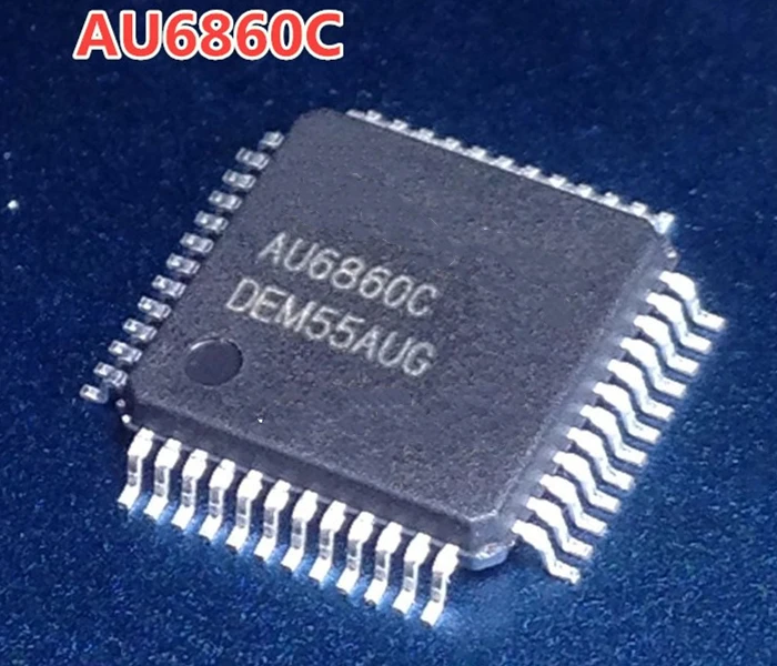 

5pcs/lot AU6860B AU6860C AU6860 QFP-48 New In Stock