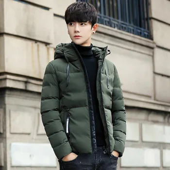 

New Arrival Men Winter Cotton Jacket Clothing Male Warm Casual Design Padded Camping Coat Wind Proof Outwear