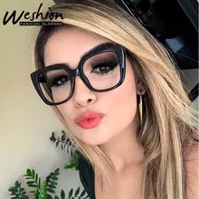 Квадратные очки для женщин и мужчин, оправа для близорукости по рецепту, оптическая оправа для девушек, линзы для чтения, компьютерные очки, антибликовые UV400