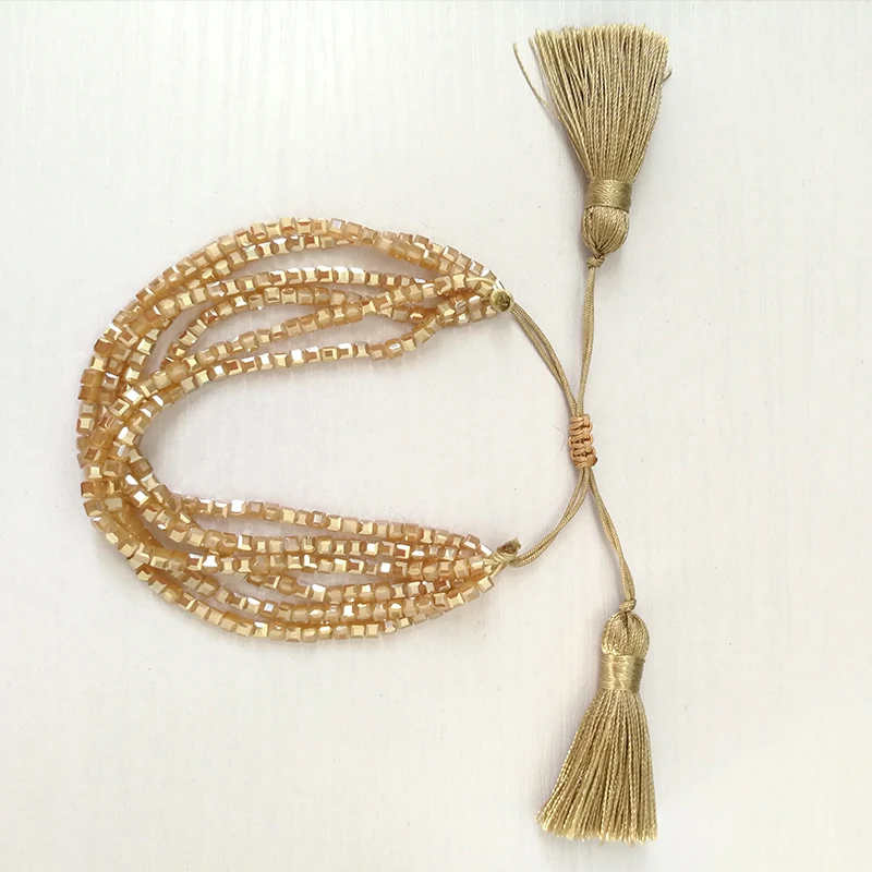 SHINUSBOHO ювелирные изделия Lucky Eye pulseras Miyuki браслет для женщин модные хрустальные бусины с браслеты с кисточкой Bileklik