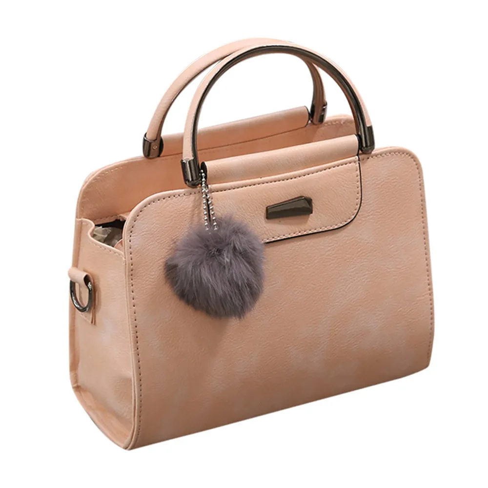Женская однотонная сумка из искусственной кожи, женские сумки, клатч, дизайнерский бренд, роскошная сумка через плечо, сумка, кошелек, сумка, bolso mujer# T2G - Цвет: Pink
