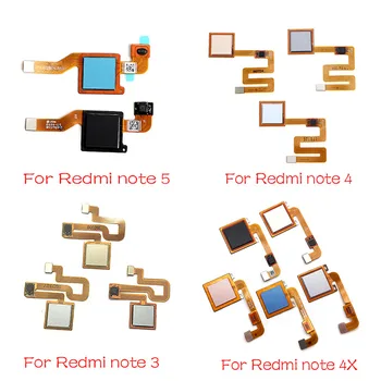 

For Xiaomi Redmi Note 4 4X 5 5A 3 Pro Home Finger Reader Fingerprint Reader Sensor Home Button Flex Cable
