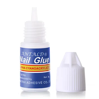 

10 Pcs Nail Glue for UV Acrylic Rhinestones Stickers False Tips Nails Decoration BV789