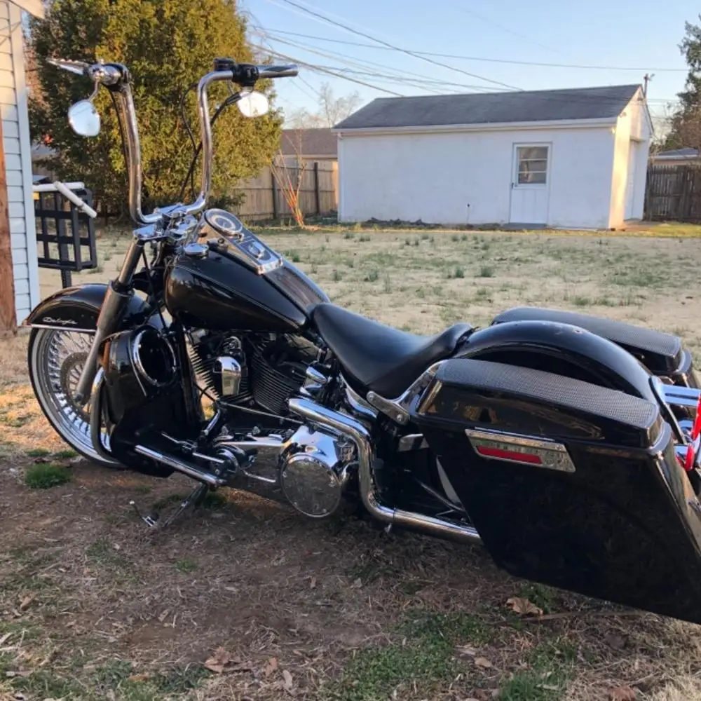 Для Touring Electra Glide Road King Street Glide Ultra FLTR 1983-2013 нижний вентилируемый обтекатель ног перчатка коробка аппаратные средства грелка