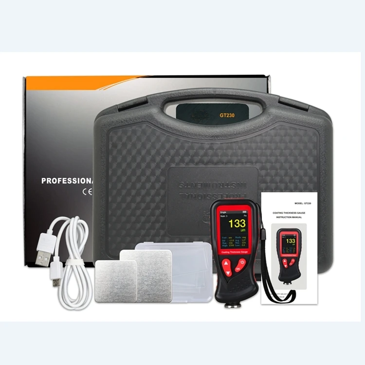 lcd para carro, tela 0-1300um, rotação, recarregável,