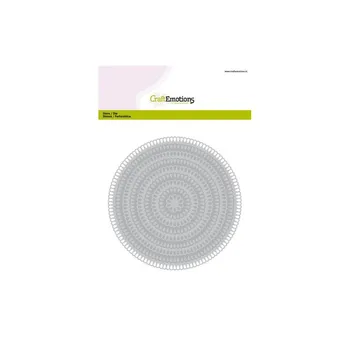 

New 2020 Metal Cutting dies Circle background frame Die Scrapbooking Craft Handmade Card Punch Art Cutter Decorative Stencil