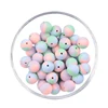 Silicone Beads 10Pcs Leopard Print 12/15/19mm Baby Teether Teething Beads Tie-dye DIY Jewelry BPA Free Pacifier Clip Making ► Photo 2/6