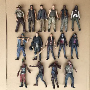 

McFarlane Original Garage Kit The Walking Dead - Rick, Daryl, Carl, Negan Action Figures Joints Doll Collectible Model Loose Toy