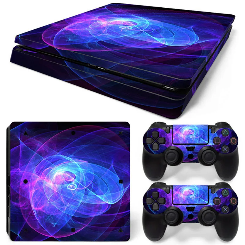 Новая Виниловая наклейка для PS4 тонкая Sony Playstation 4 консоль + 2 контроллера S Skin |