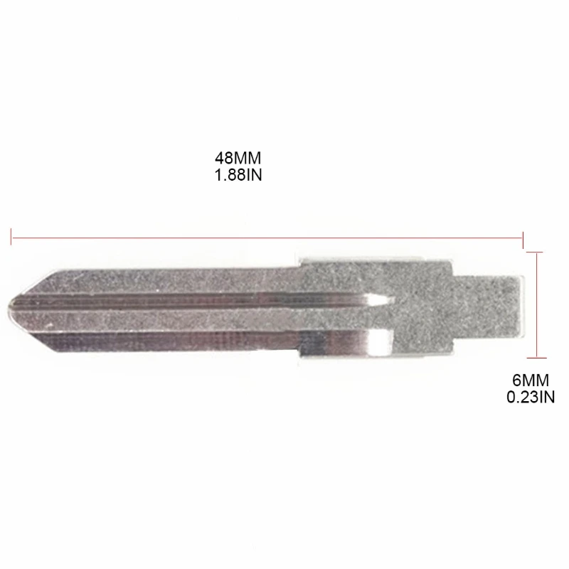 

1Pcs New Replacement Smart Remote Car Key Blade Insert for for Lada R58D